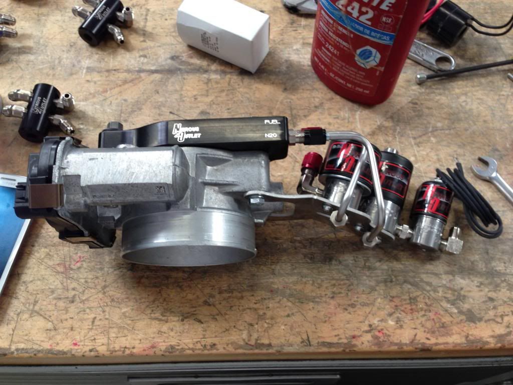 Nitrous Outlet ZL1 Plate Kit Installed 630hp/737tq Camaro5 Chevy
